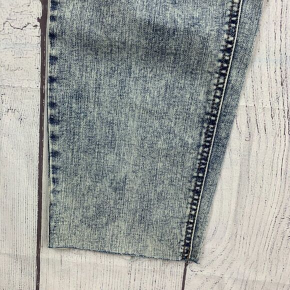 Est. 1946 Denim Jeans sz 16 Hi Rise Acid Wash Tapered Leg Inseam 30" - Picture 5 of 13